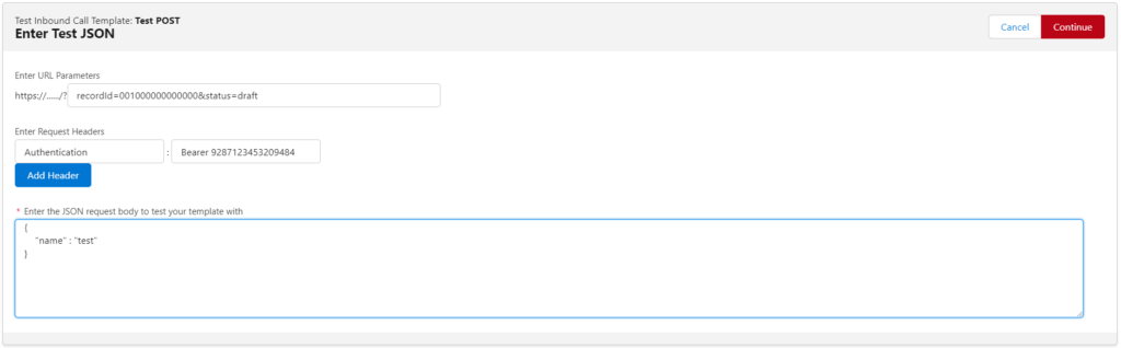 Testing Your Inbound Connection