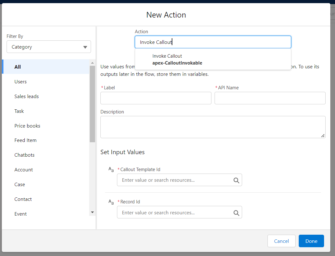 Implementing a Call Using a Record-Triggered Flow (Automatic Trigger)